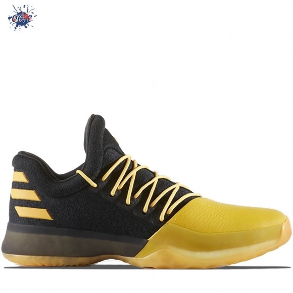 Meilleures Adidas Harden Vol 1 "Feat The Fork" Noir Jaune (bw0548)