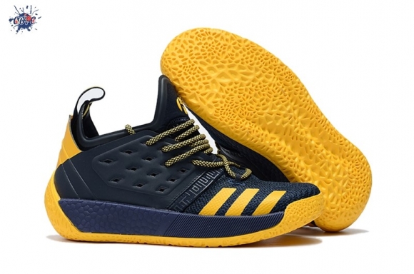 Meilleures Adidas Harden Vol. 2 Black Yellow