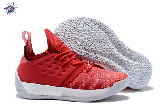 Meilleures Adidas Harden Vol. 2 Blanc Rouge (bc1015)