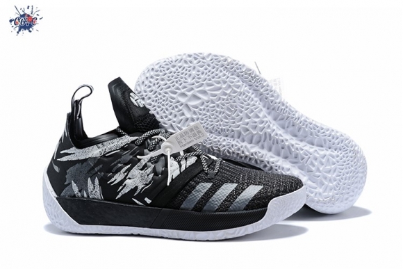 Meilleures Adidas Harden Vol. 2 "Traffic Jam" Noir Gris (ah2217)