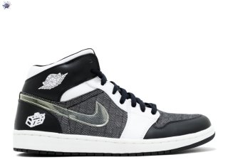 Meilleures Air Jordan 1 "Fathers Day" Noir Blanc (325514-011)