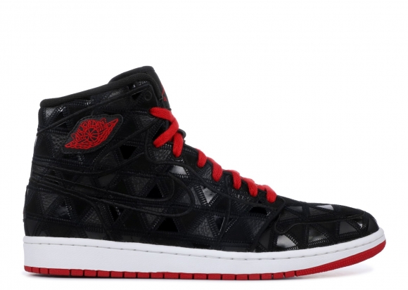 Meilleures Air Jordan 1 J2K High Noir Rouge (401620-002)