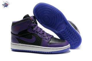 Meilleures Air Jordan 1 Noir Pourpre