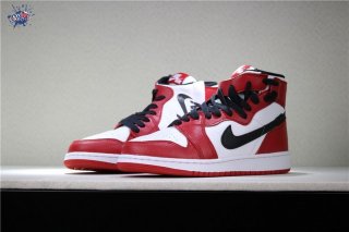 Meilleures Air Jordan 1 Rebel Chicago Blanc Rouge Noir