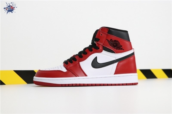 Meilleures Air Jordan 1 Retro "Chicago" Rouge Noir Blanc