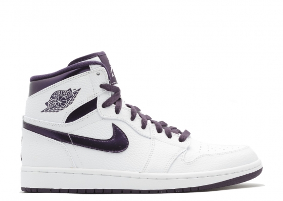 Meilleures Air Jordan 1 Retro High Blanc Pourpre (332550-151)