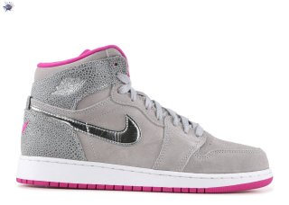 Meilleures Air Jordan 1 Retro High Gg Gris Rose (332148-012)