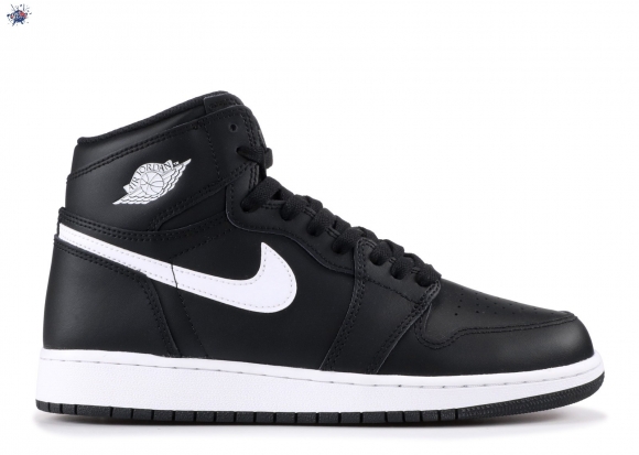 Meilleures Air Jordan 1 Retro High (Gs) "Ying Yang" Noir Blanc (575441-011)