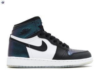 Meilleures Air Jordan 1 Retro High Og As Bg (Gs) "All Star Chameleon" Noir Blanc (907959-015)