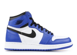 Meilleures Air Jordan 1 Retro High Og Bg (Gs) "Game Royal" Bleu Blanc (575441-403)