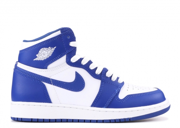 Meilleures Air Jordan 1 Retro High Og Bg (Gs) "Storm Bleue" Blanc Bleu (575441-127)