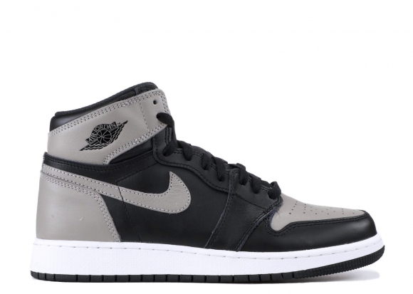 Meilleures Air Jordan 1 Retro High Og (Bg) "Shadow" Gris Noir (575441-013)