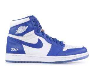 Meilleures Air Jordan 1 Retro High Og F&F "Colette (Friends And Family)" Bleu Blanc (836733-xc)