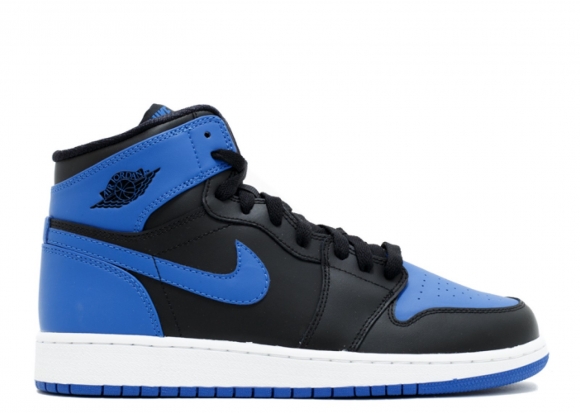 Meilleures Air Jordan 1 Retro High Og Gs "2013 Release" Bleu Noir (575441-080)