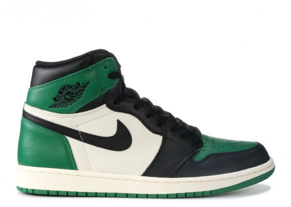 Meilleures Air Jordan 1 Retro "Pine Green" Vert Noir Blanc (852542-301)