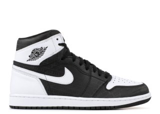 Meilleures Air Jordan 1 Retro "Re2Pect" Noir Blanc (555088-008)