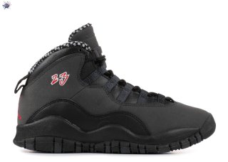 Meilleures Air Jordan 10 Retro (Gs) "Countdown Pack" Noir (310806-061)