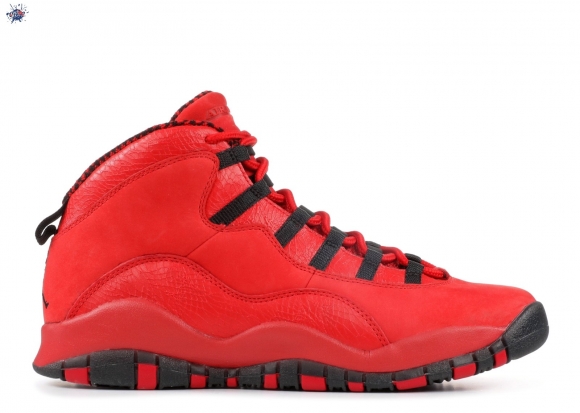 Meilleures Air Jordan 10 Retro Hoh Bg (Gs) "Steve Wiebe" Rouge Noir (aj6883-625)