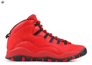 Meilleures Air Jordan 10 Retro Hoh (Gs) "Steve Wiebe" Rouge Noir (aj6883-625)