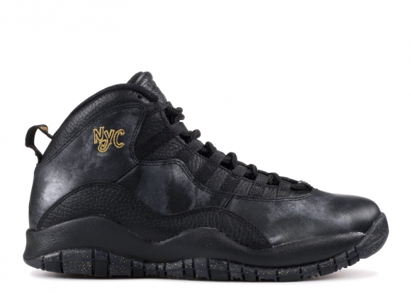 Meilleures Air Jordan 10 Retro "Nyc" Noir (310806-012)