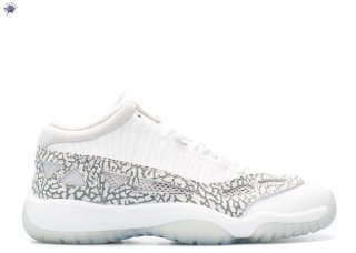 Meilleures Air Jordan 11 Retro Low Bg (Gs) "Cobalt" Blanc Gris (768873-102)