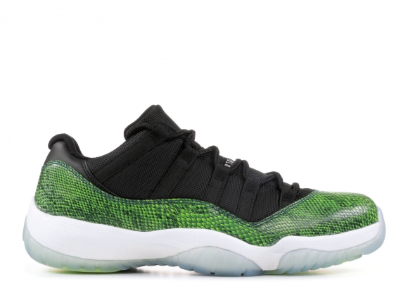 Meilleures Air Jordan 11 Retro Low "Nightshade" Vert Noir (528895-033)