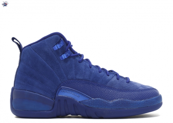 Meilleures Air Jordan 12 Retro (Gs) "Deep Royal" Bleu (153265-400)