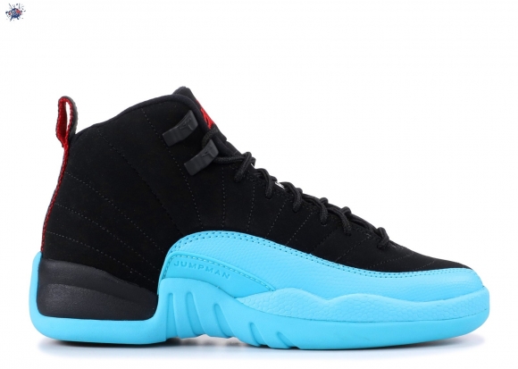 Meilleures Air Jordan 12 Retro (Gs) "Gamma Bleue" Noir Bleu (153265-027)