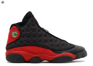 Meilleures Air Jordan 13 Retro "2013 Release" Noir Rouge (414571-010)