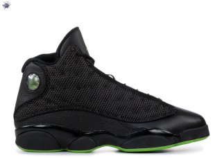 Meilleures Air Jordan 13 Retro "Altitude 2010 Release" Noir Vert (414571-002)