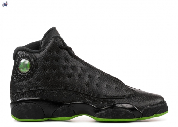 Meilleures Air Jordan 13 Retro Bg (Gs) "Altitude Green" Noir Vert (414574-042)