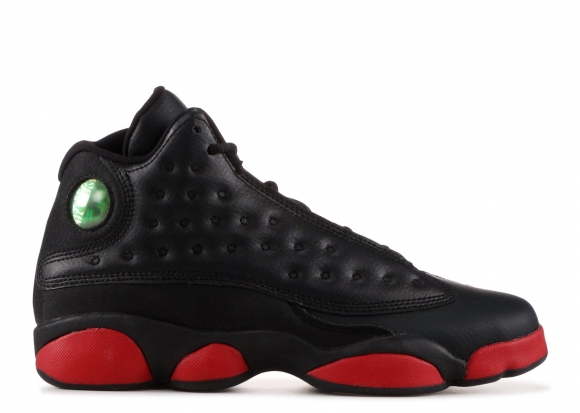 Meilleures Air Jordan 13 Retro Bg (Gs) "Dirty Bred" Noir Rouge (414574-033)