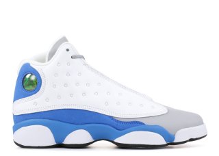 Meilleures Air Jordan 13 Retro Gg "Italy Bleue" Blanc Bleu (439358-107)