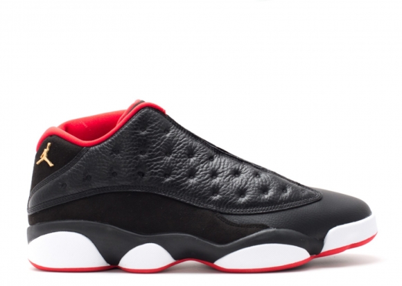 Meilleures Air Jordan 13 Retro Low "Bred" Noir Rouge (310810-027)