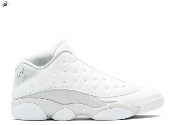 Meilleures Air Jordan 13 Retro Low "Pure Money" Blanc (310810-100)