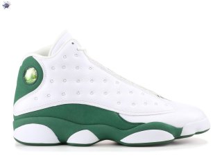 Meilleures Air Jordan 13 Retro "Ray Allen Pe" Blanc Vert (414571-125)