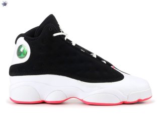 Meilleures Air Jordan 13 Retro3 Gg (Gs) Noir Blanc Rouge (439358-008)