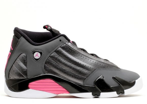 Meilleures Air Jordan 14 Retro Gg (Gs) Noir Rose (654969-028)