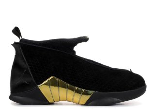 Meilleures Air Jordan 15 Retro Doernbecher 2018 (Gs) Noir Or (nv7110-017)