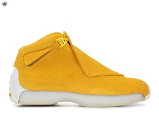 Meilleures Air Jordan 18 Retro "Jaune Suede" Jaune (aa2494-701)