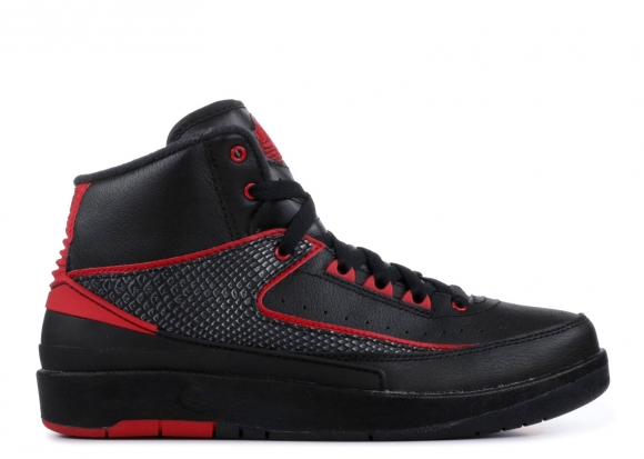 Meilleures Air Jordan 2 Retro Bg (Gs) "Alternate 87" Noir Rouge (834276-001)