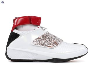 Meilleures Air Jordan 20 Blanc Rouge (310455-161)