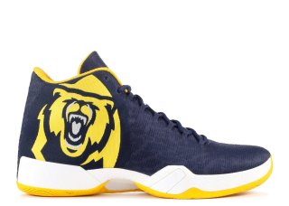 Meilleures Air Jordan 29 "Cal State Golden Bears" Marine Jaune (bom540042)