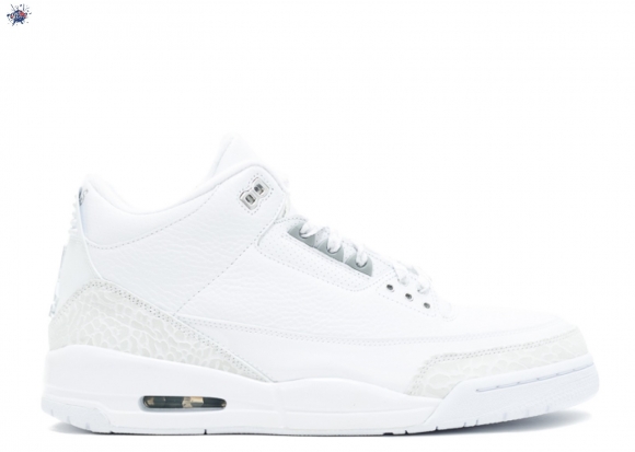 Meilleures Air Jordan 3 Retro "25Th Anniversary" Blanc (398613-102)