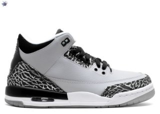 Meilleures Air Jordan 3 Retro (Gs) "Wolf Gris" Gris (398614-004)