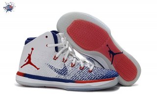 Meilleures Air Jordan 31 Blanc Bleu Rouge