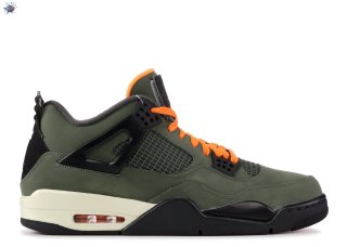 Meilleures Air Jordan 4 Retro "Undefeated" Vert (912854-783979)