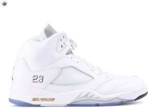 Meilleures Air Jordan 5 Retro "2015 Release" Blanc (136027-130)