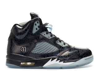 Meilleures Air Jordan 5 Retro Db "Doernbecher" Noir Blanc (633068-010)