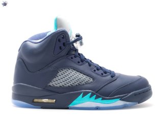 Meilleures Air Jordan 5 Retro "Hornets" Marine (136027-405)